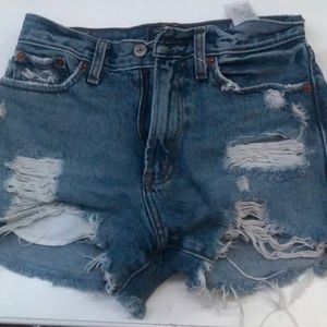 Abercrombie & fit denim short size 24